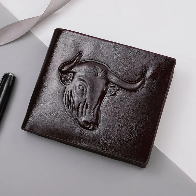 Роскошные мужские кошельки винтажный Кошелек для монет мужской клатч держатель