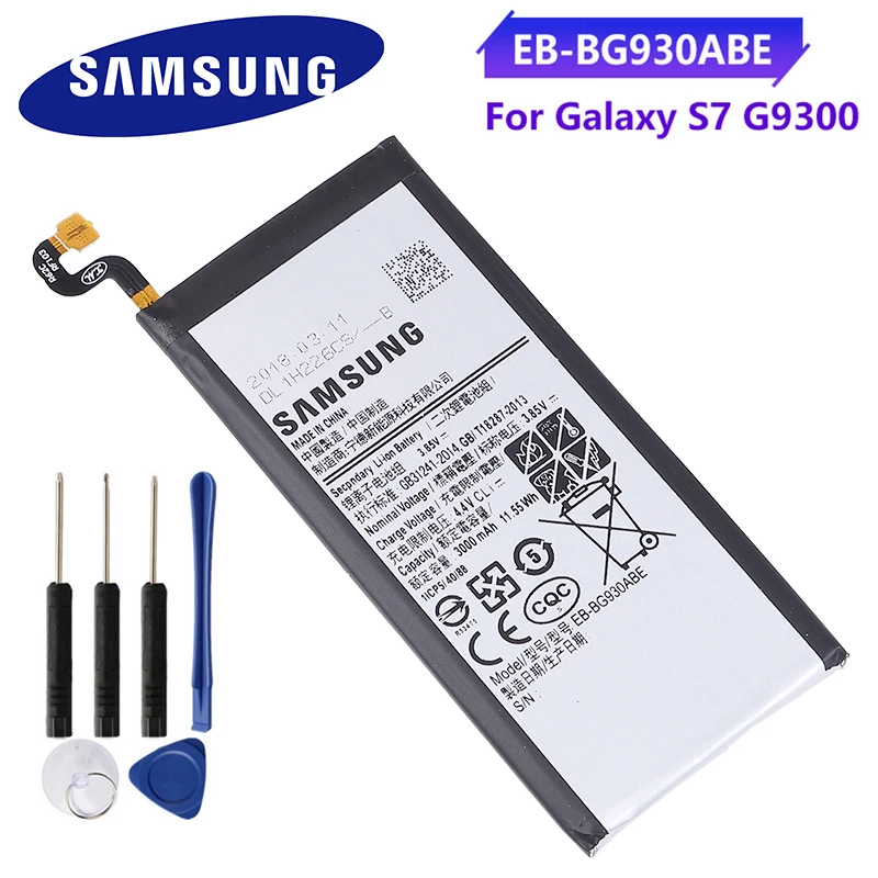 Оригинальный аккумулятор для Samsung GALAXY S7 3000 мАч фотоаккумулятор Galaxy Edge 3600 +