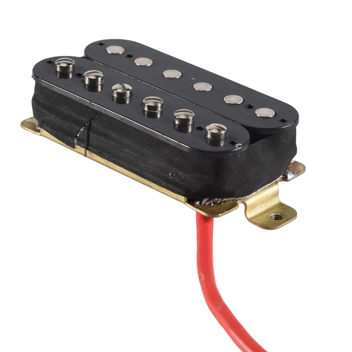 2x электрогитары хамбакер звукосниматели гриф/бридж Alnico V звукосниматель черный