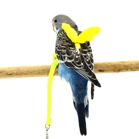 adjustable portable color parrot bird leash outdoor harness training rope anti bite fly belt bird leash