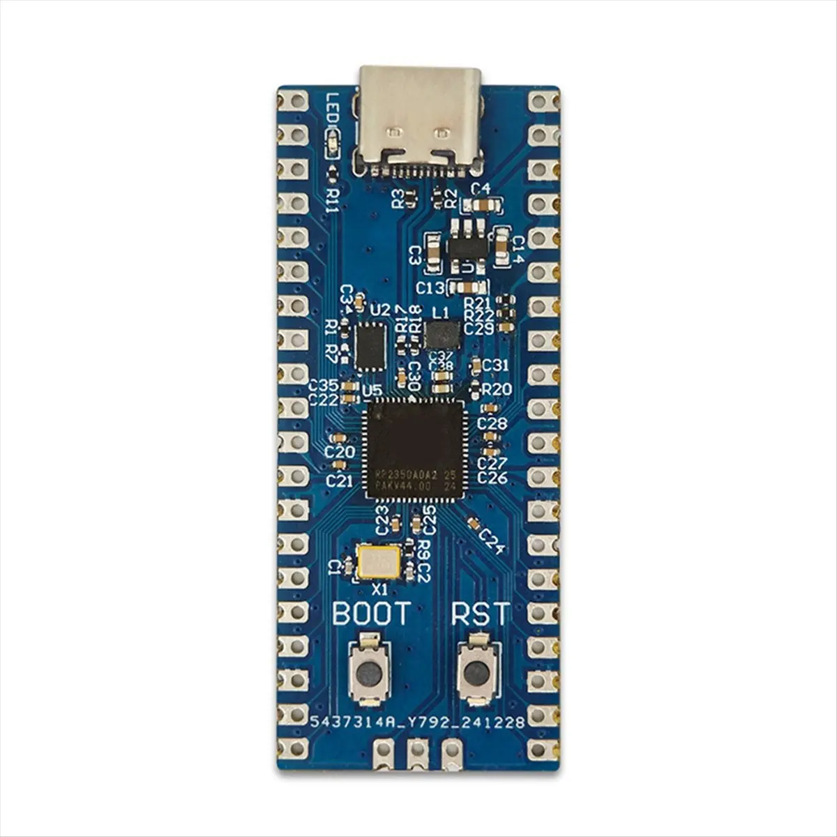 Фото Плата разработки (A43I) для Pico2-RP2350 на базе RP2350A, для Micro-Python. №4