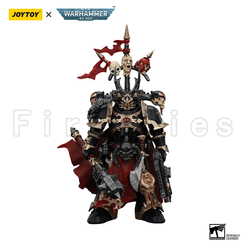 Фото 1/18 Фигурка JOYTOY 40K Chaos Space Marines Черный Легион Выбранная коллекция аниме Модель игрушки №5
