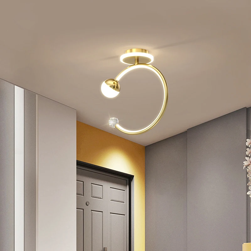 

Modern Simple Art Aisle Chandelier Lamps For Study Bedroom Corridor Loft Stairs Decor Lights Fixtures Indoor Lighting AC 90-260V