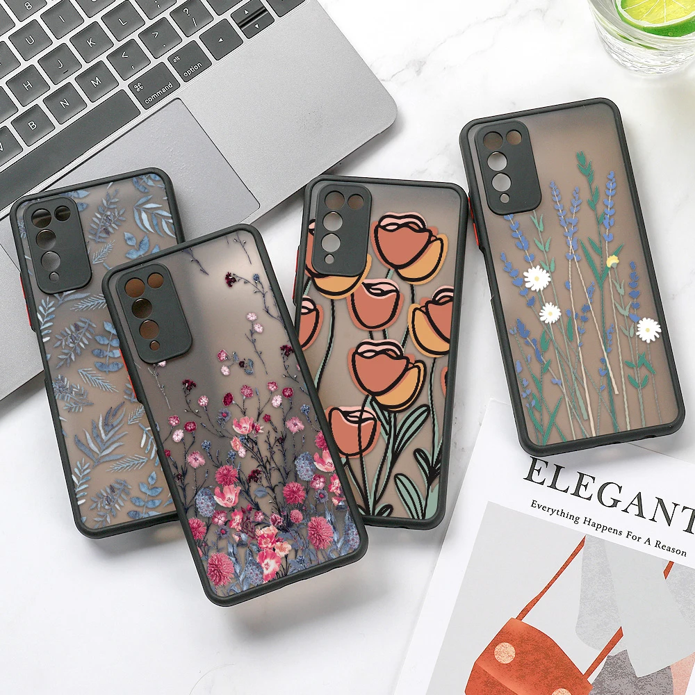 

Honor 50 Case For Huawei P30 Lite P40 Pro P50 Case Heart Circle Funda Honor 70 60 SE 8X 9X 9A 10X 20 Lite 20S 30s Y6p Y8p Cover