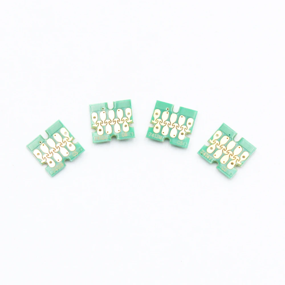 

Чип чернильного картриджа T7411 T741X T7412 T7413 T7414 для Epson Surecolor F6000 F7000 F6200 F7200 F6270 F7270 F7100 F9200 F9300 F9370