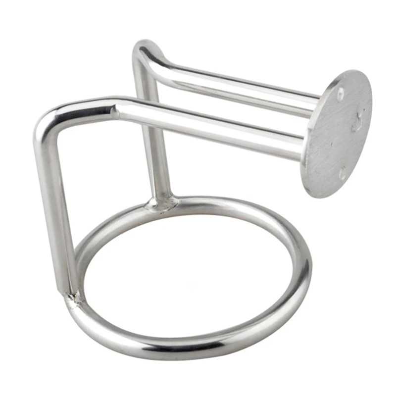 

Marine Boat Accessories 316 Stainless Steel Open Ring Single Ring Cup Drink Holder For Marine Yacht Truck RV Camper