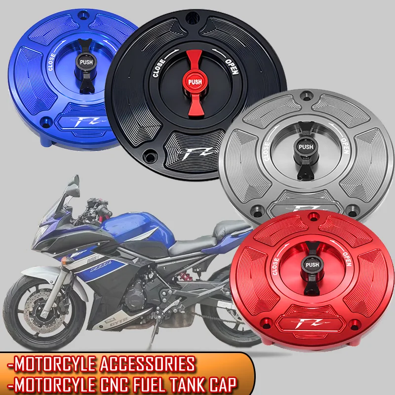 Фото Для YAMAHA YZF FZ 1 FZ 6 FZ8 FZ1 FZ6 R15 R25 R3 R1 R6 MT 25 03 15 M-SLAZ крышка мотоцикла быстрая крышка топливного бака аксессуары №1