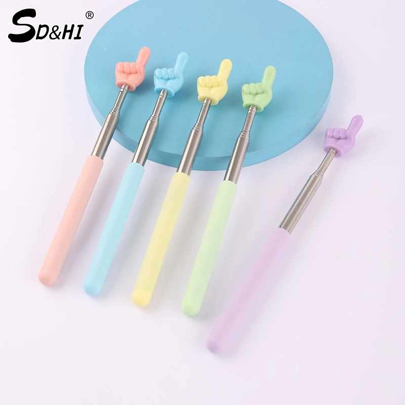 Выдвижная палочка для чтения на палец 68 см детей учителя обучающий кнут обучения