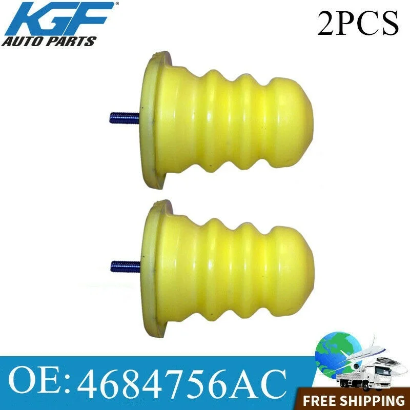 

2PCS 4684756AB 4684756AC New Shock Bump Stop Rear for Town and Country Dodge