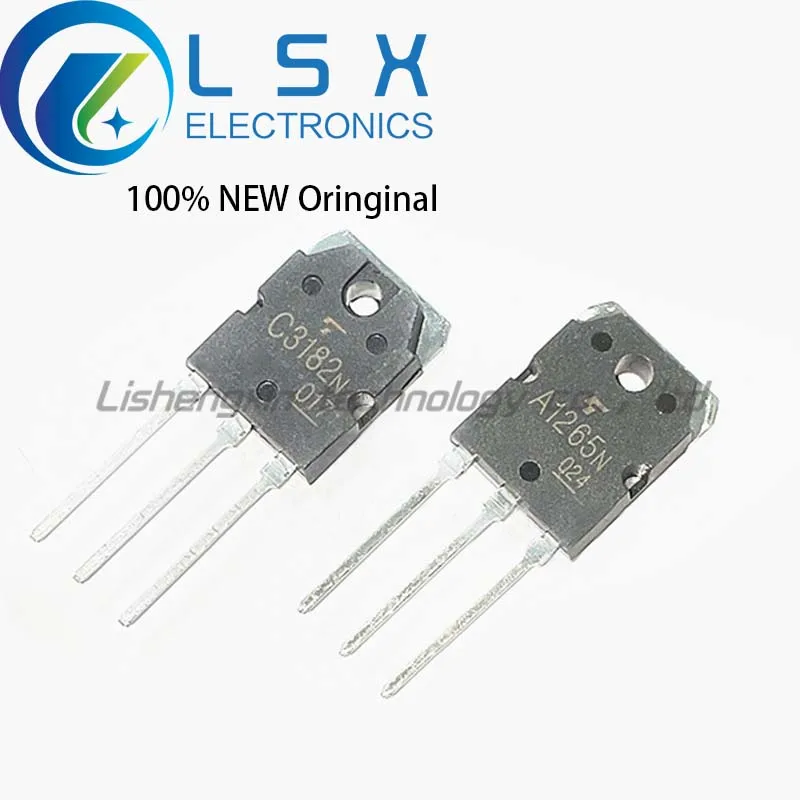 

5Pairs(10PCS) A1265N C3182N 2SA1265 2SC3182 TO-3P Original On st ock
