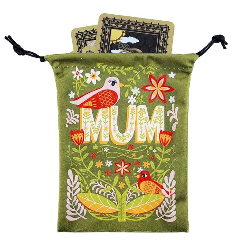 

Velvet Gift Bags Velvet Cartoon Drawstring Bags For Mothers Day Lovely Easy Carrying Goodie Bags For Mothers Day Wedding Party
