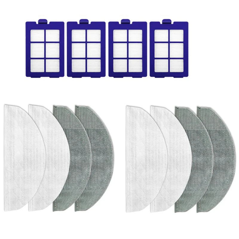 

Фильтр НЕРА, моющаяся ткань для швабры, фототкань для Eufy X8, аксессуары для замены робота-подметания