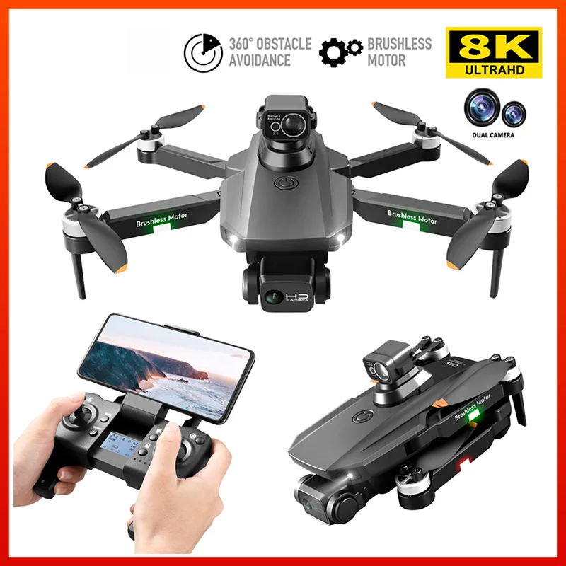 

Квадрокоптер RG101 MAX с GPS, профессиональный складной бесщеточный мотор 8K, двойная HD-камера, FPV 3 км, для аэрофотосъемки