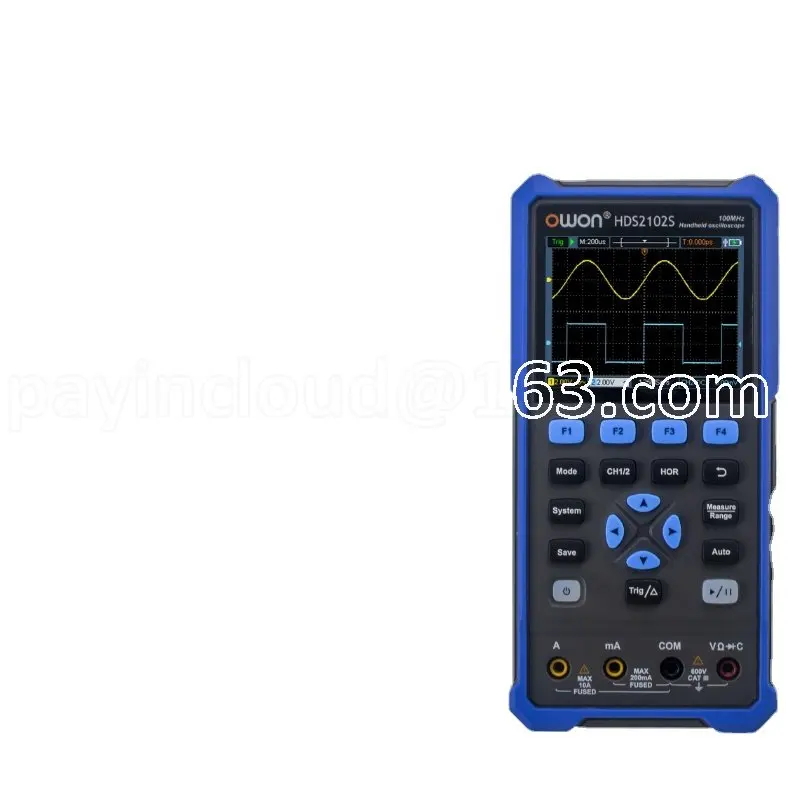 

Handheld Dual-pass 200M Digital Oscilloscope HDS2202S Mini Convenient Multimeter Signal Source