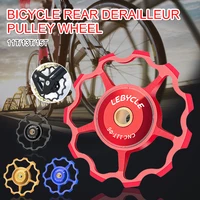 new 11t13t15t bicycle rear derailleur pulley jockey steel bearing bike aluminum alloy guide roller mountain road cycling parts