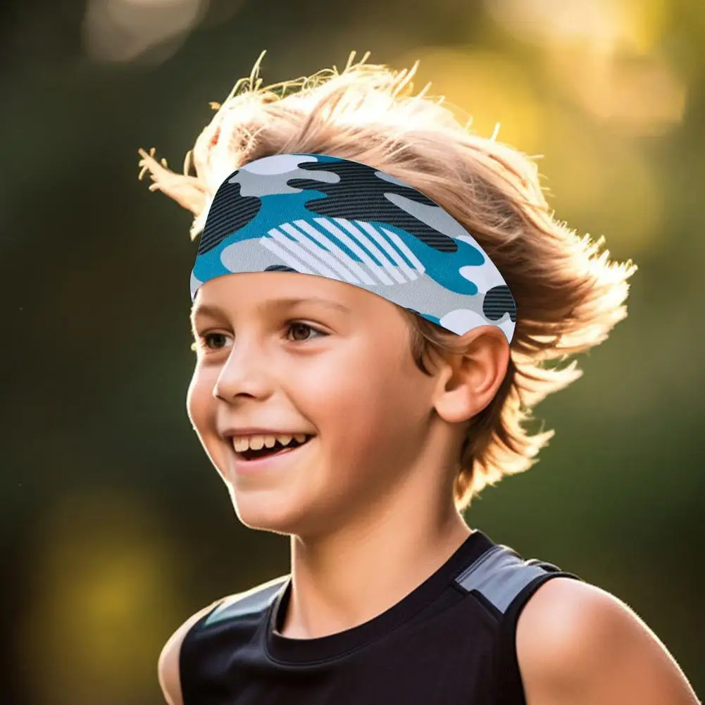 Высокоэластичная Женская повязка на голову с мультяшным принтом дышащая