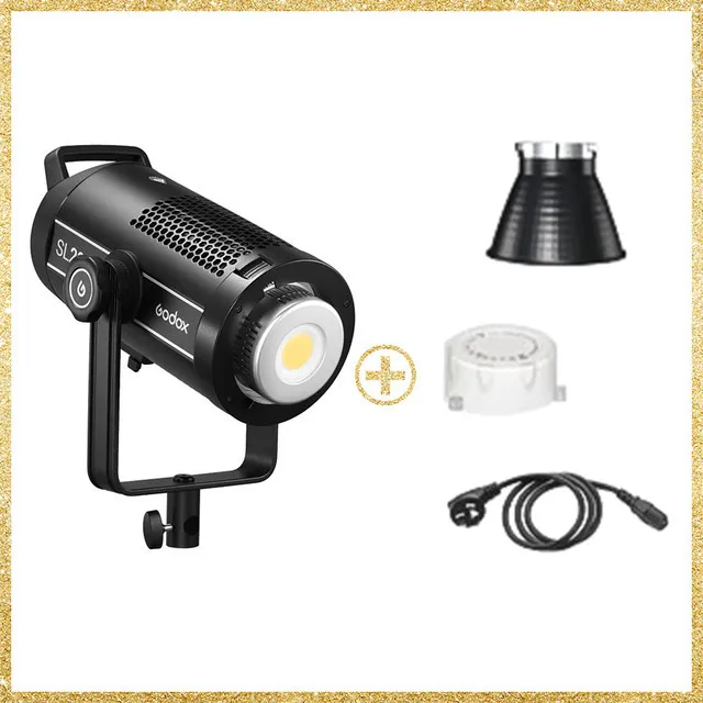 Светодиодная лампа для видеосъемки Godox SL200III SL200II дневной свет с креплением Bowens