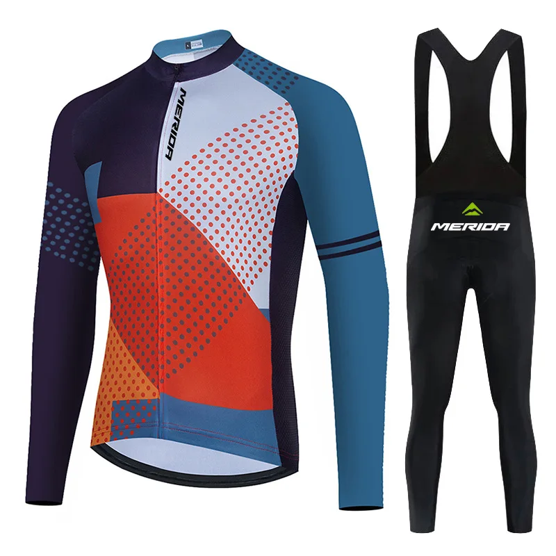

Весна-Осень 2023, велосипедный комплект, новинка, Джерси для велоспорта, Мужская одежда для велоспорта с длинным рукавом, Высококачественная велосипедная рубашка