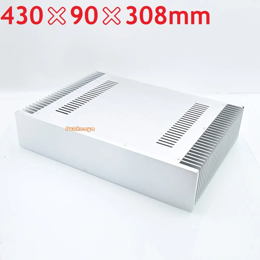 

Анодированный радиатор x 90x мм, усилитель мощности Hi-Fi, шасси