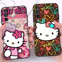 hello kitty takara tomy phone cases for xiaomi redmi 10 note 10 10 pro 10s redmi note 10 5g carcasa funda soft tpu