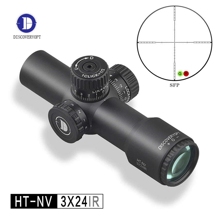 

New Coming Discovery Optics 3X24IR Outdoor Hunting 3x Scope