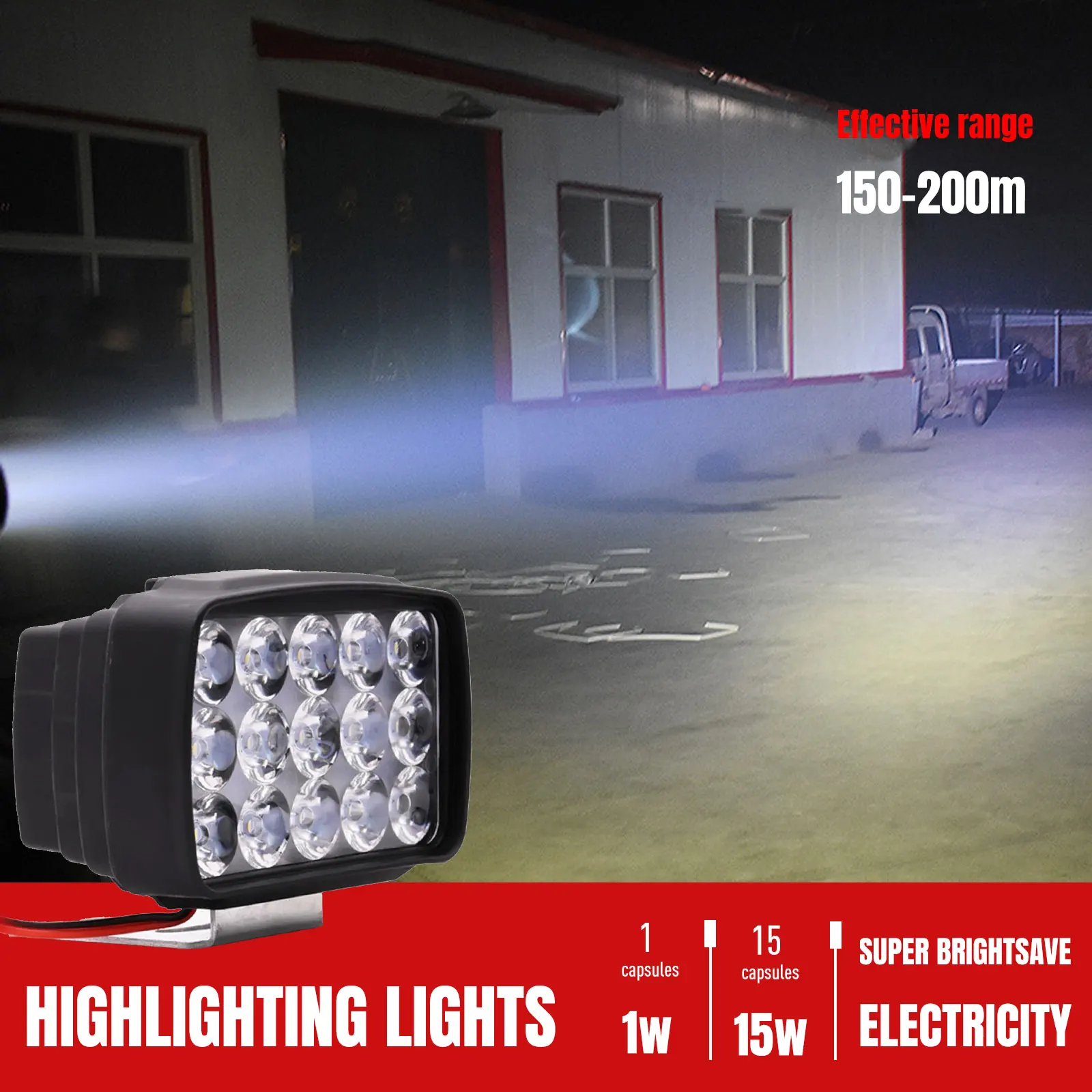 Electric Motorcycle Light Modified External Strong Led Rogue Laser Super Bright Tricycle Battery Car Headlight |