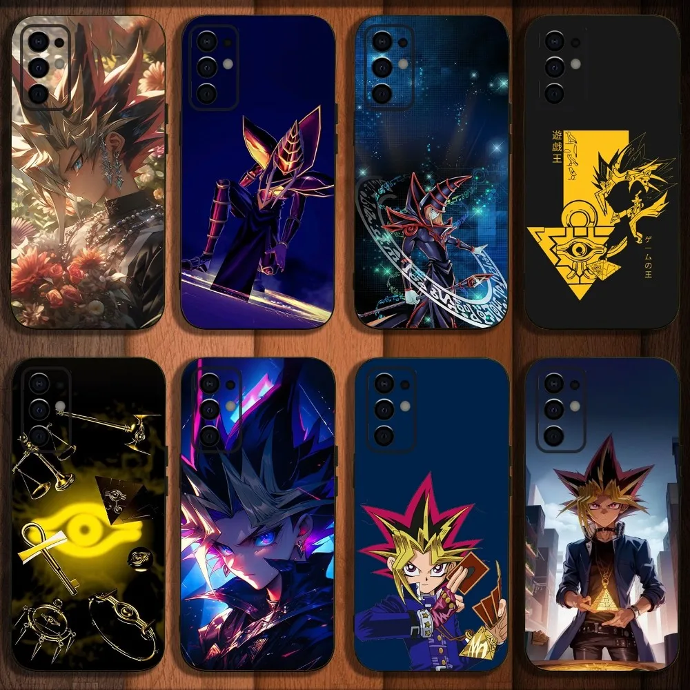 Чехол для телефона аниме Y-Yu Gi Oh Yugioh Samsung S24 S21 S22 S23 S30 Ultra S20 Plus Fe Lite Note 10 9 черный