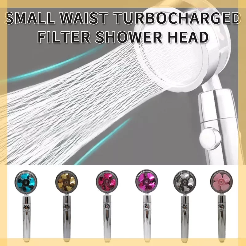 

NEW IN Pressure Shower Head 360 Rotated Handheld Showerhead with Turbocharged Bathroom Pressurized Massage Rainfall Shower Head