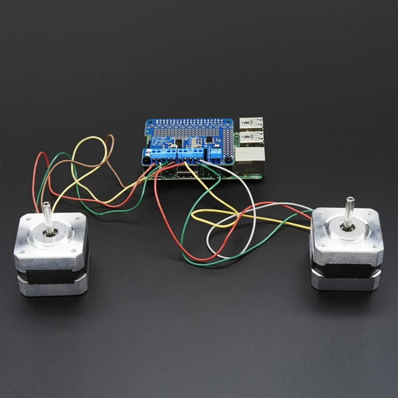 Фото Суперраспродажа: Adafruit DC- и шаговый двигатель/модуль Stepper Motor HAT для Raspberry Pi, 2348 №5