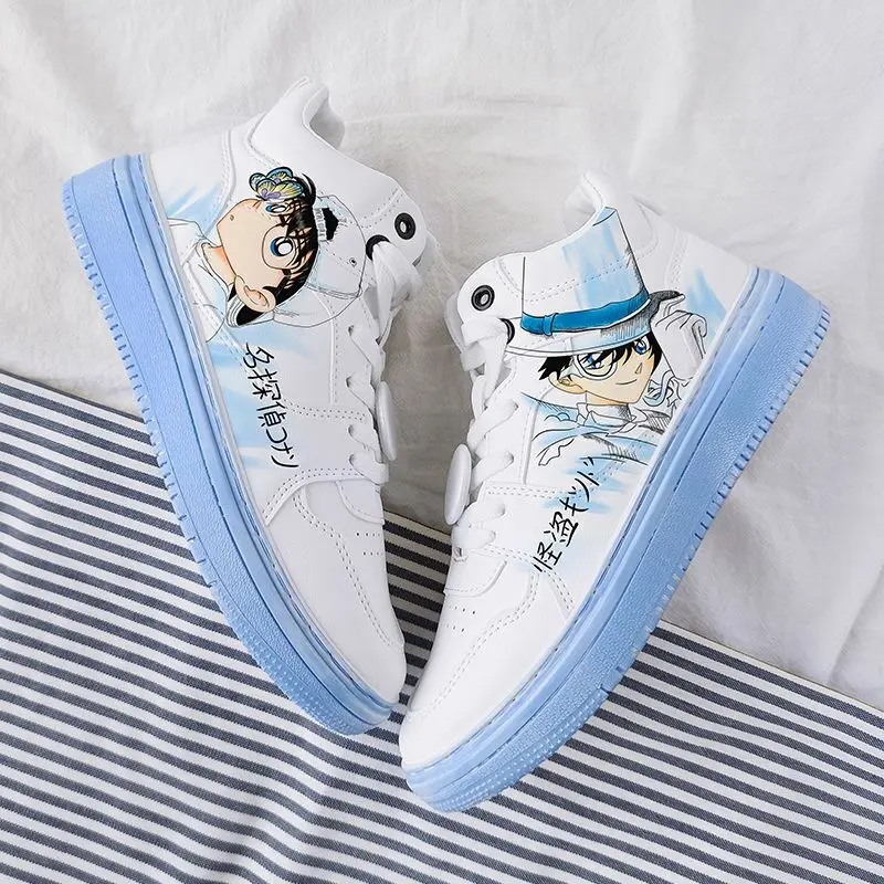 

JP Anime Detective Conan animation sports casual high-top sneakers