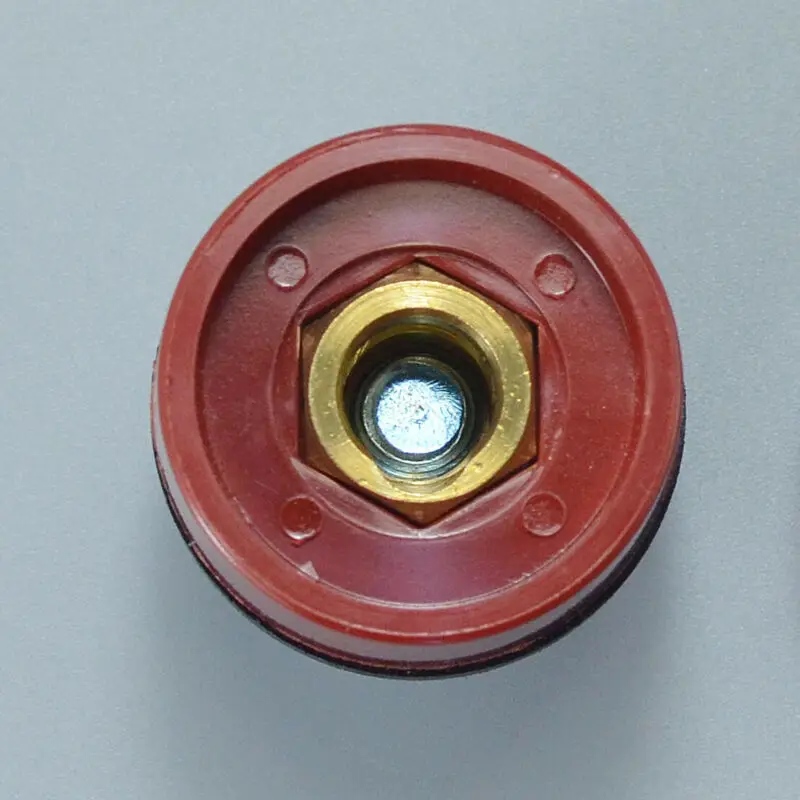 

4pcs Black Connectors TIG Welding Accessory Cable Panel Connector Socket DKJ10-25 & DKZ10-25 Welding Cables Reels