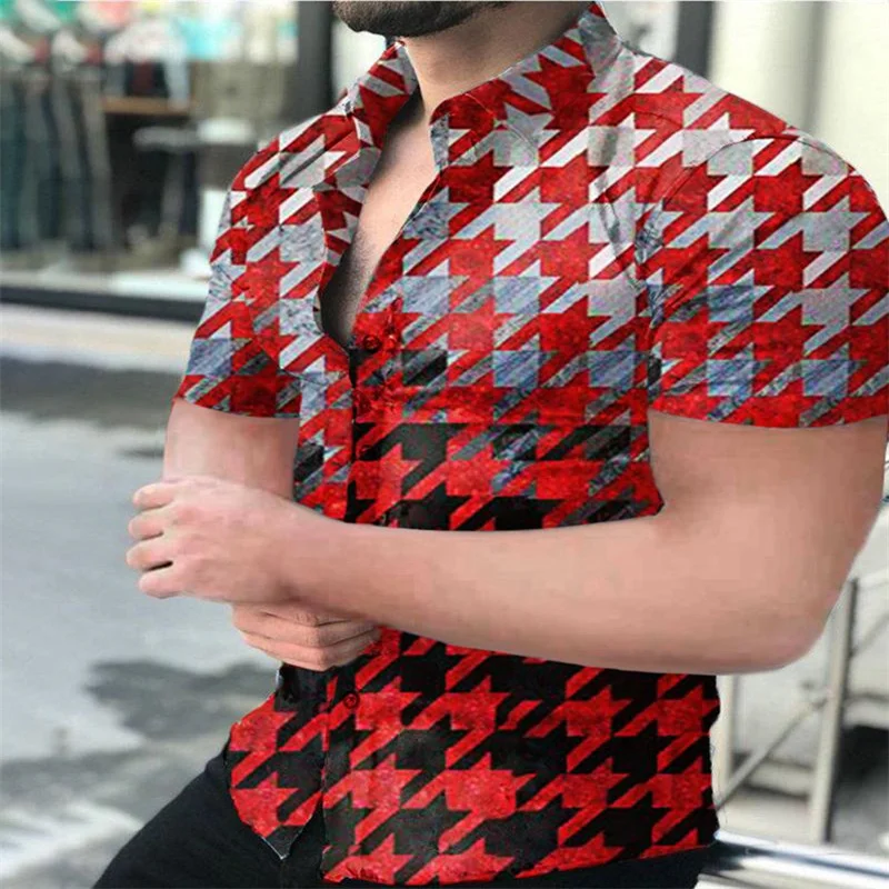 

Dress Shirts for men 2022 Style Fashion Designer Print Long Sleeve Casual Shirts Male Top New Streetwear Slim Brand Men Clothin