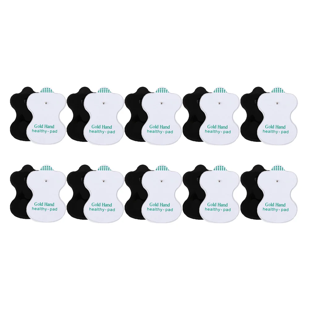 

20PCS Massage Pads Reusable Tens Electrode Pads Replacement Patches For Electroestimulador Muscular Tens Machine Pulse Massager