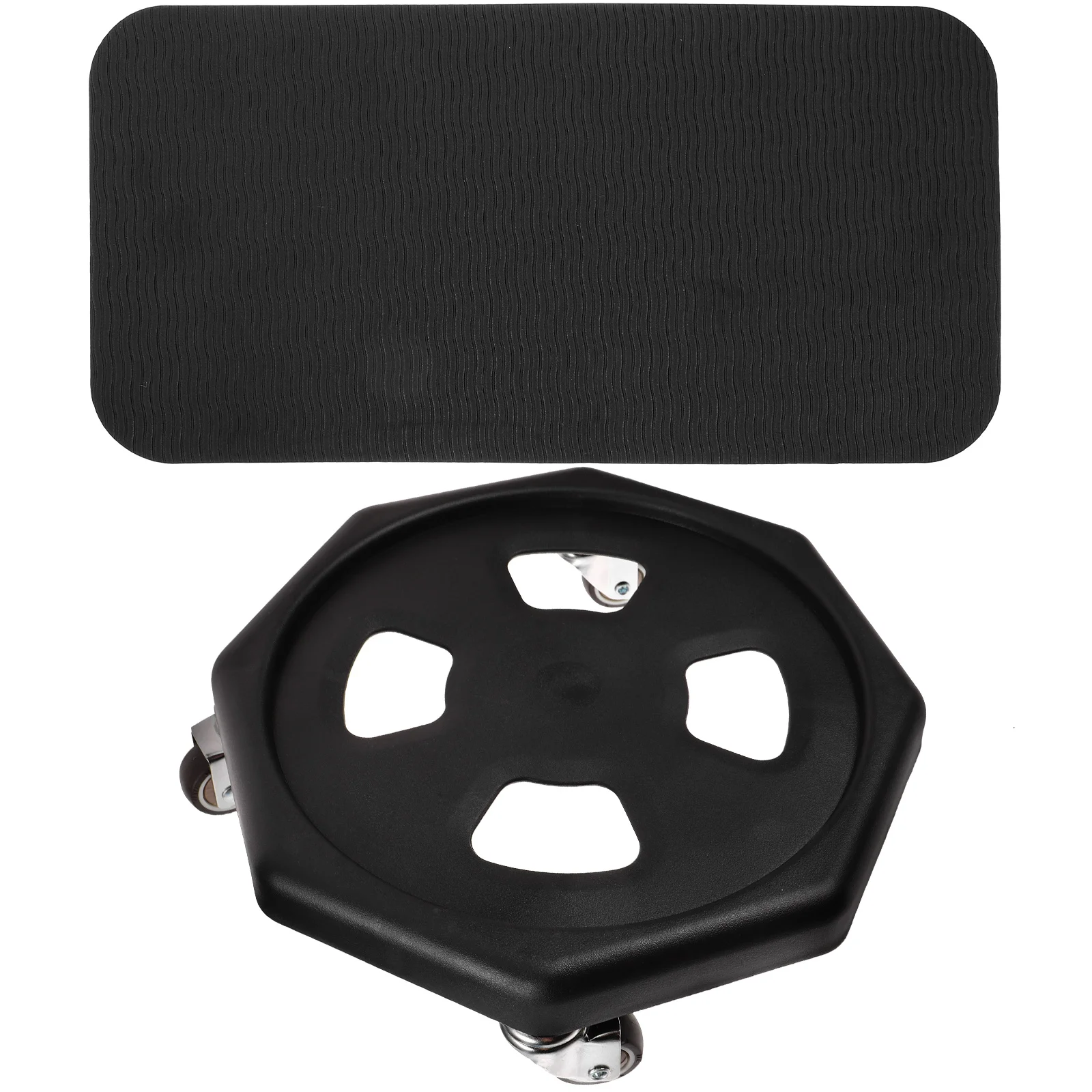 

1 комплект тренировочных дисков для брюшного пресса, планшетов и наколенников