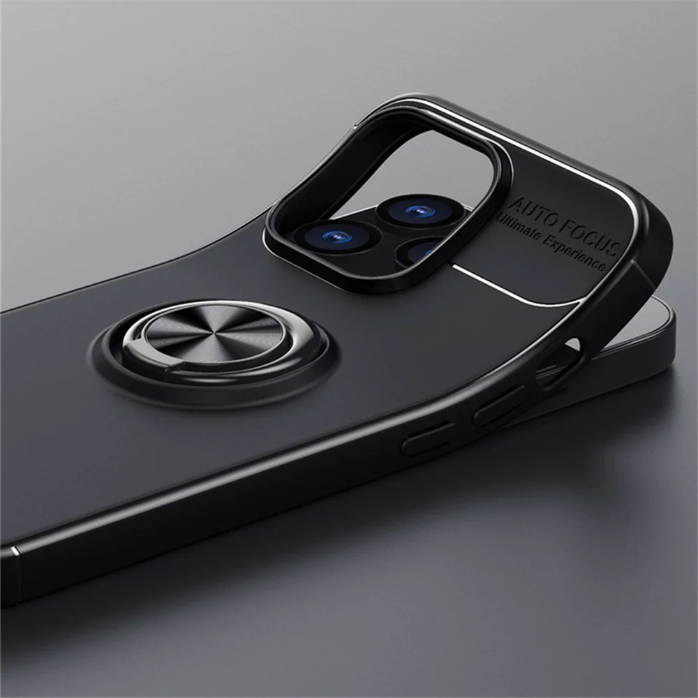 

For iPhone 14Pro Max Case iPhone 14 Pro Cover Good Touch Feeling Anti-scratch Finger Ring Case For iPhone 14 Plus 14 Pro Funda