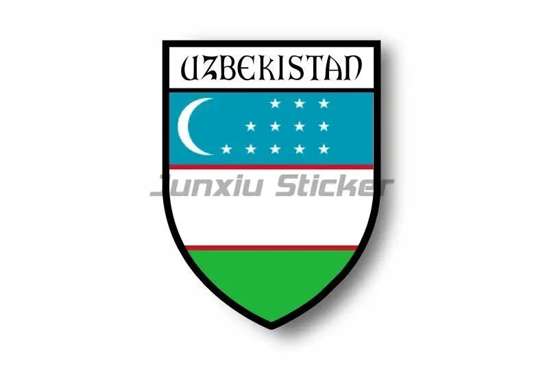 

Флаг Узбекистана, забавная наклейка, мотоцикл, ноутбук, автомобиль, грузовик, аксессуары, велосипедный шлем, книга, ПВХ, водонепроницаемая наклейка, настраиваемая