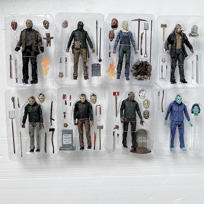 Фигурка героя NECA Джейсон вурхи игрушка ужас Хэллоуин рождественские подарки