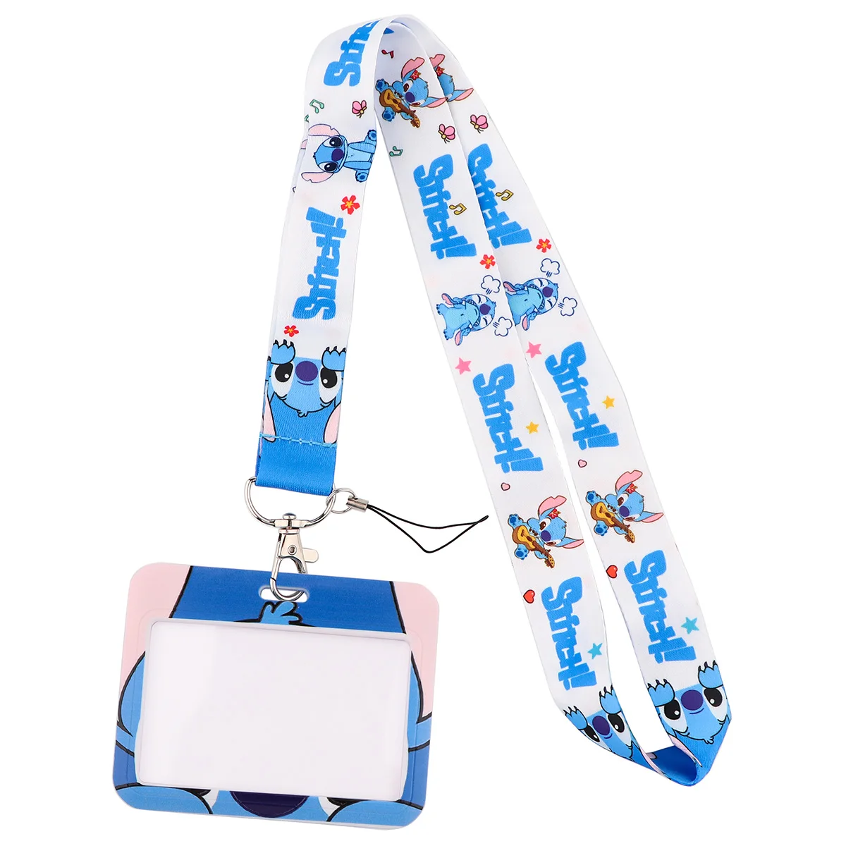 LB3174 Стич мультфильм инопланетянин горизонтальный стильный значок держатель