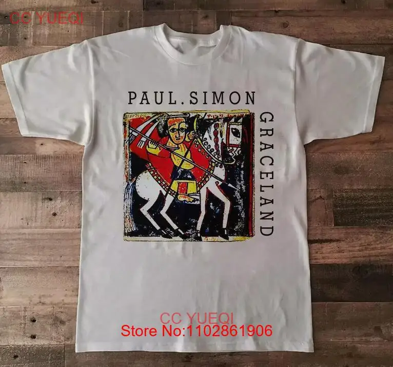 Футболка с надписью Paul Simon Graceland все размеры День независимости