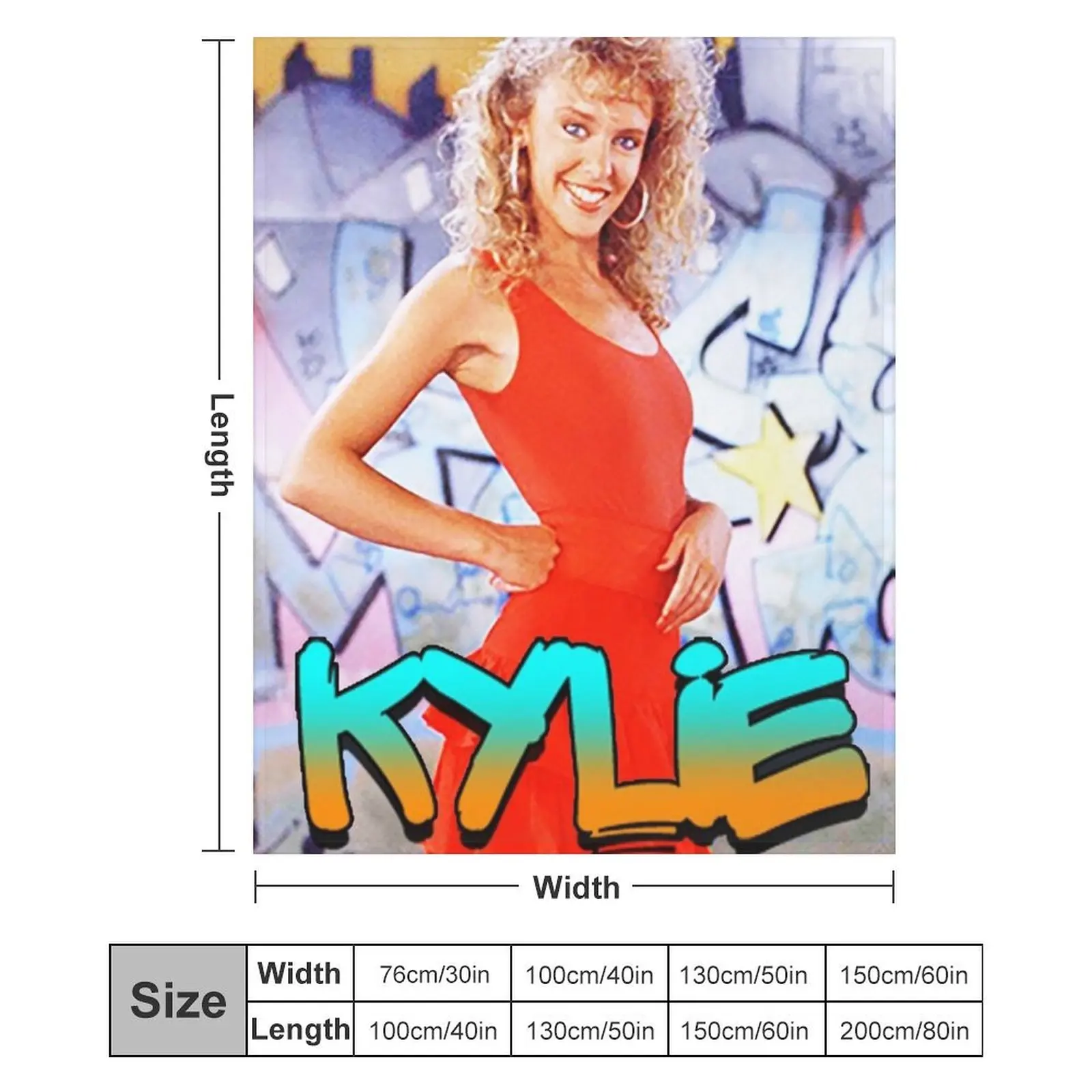 Одеяло в стиле ретро Kylie Minogue одеяла для детского Хэллоуина тонкие плед на диван