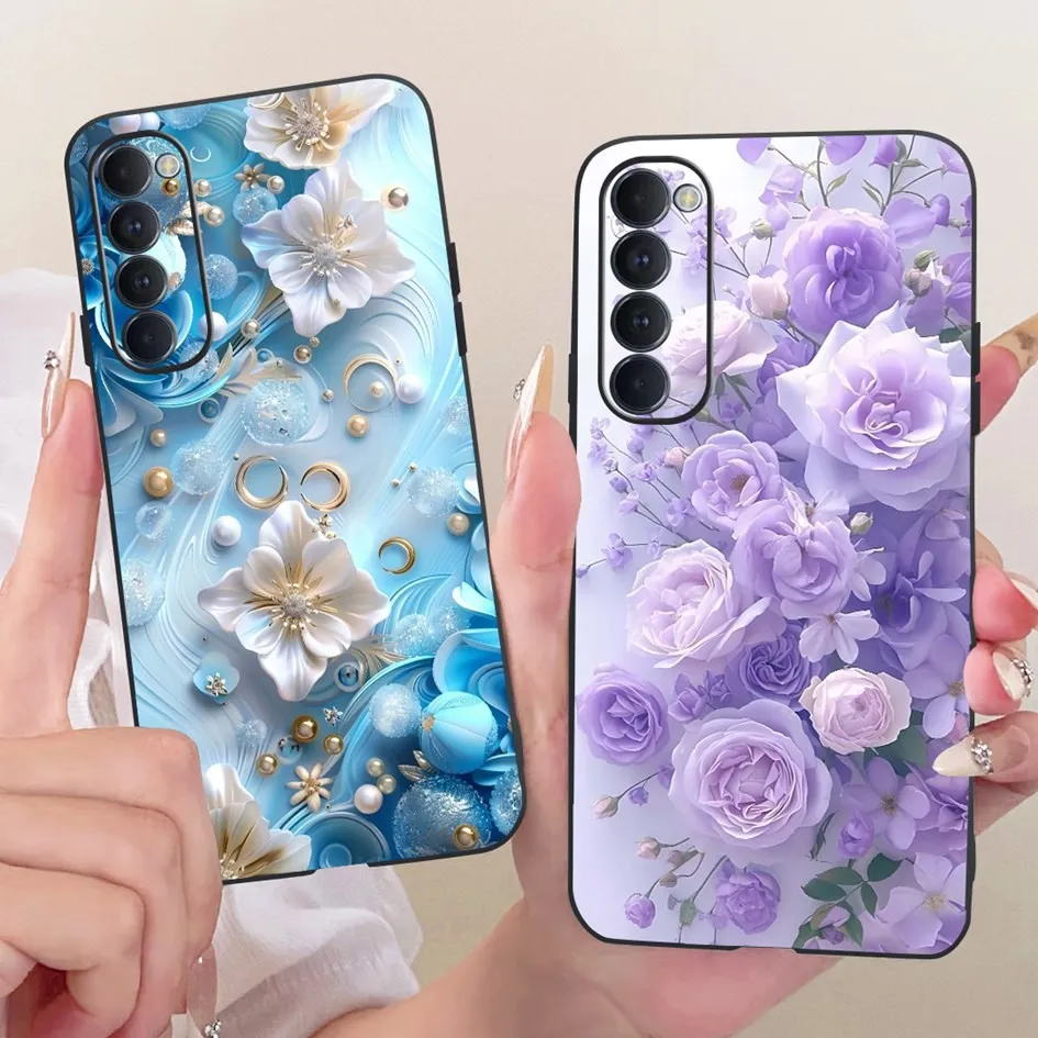 Фото Чехол для OPPO Reno 4 Pro CPH2109, роскошный мягкий тонкий силиконовый чехол с рисунком дракона для OPPO Reno 4 Reno4 Pro 5G, чехлы для телефонов №2