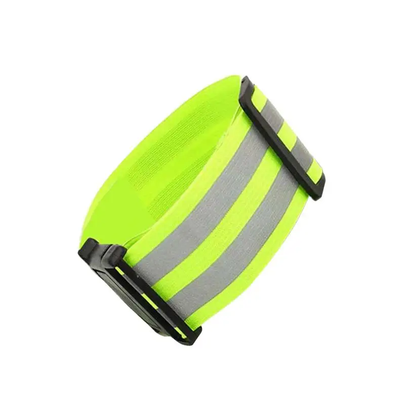 

Reflective Arm Strap High Visibility Reflective Strap For Runners Adjustable Wrist Strap Safety Reflector Tape Gear For Body Arm