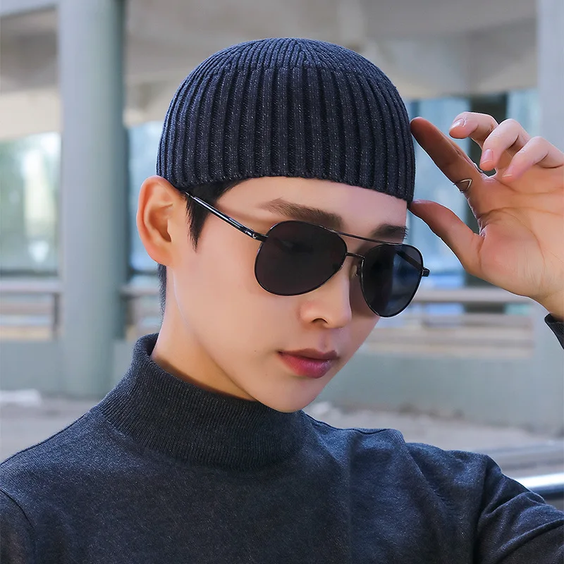 Шапка без козырька Docker Зимняя Вязаная Шапка-бини шапка для часов береговые шапки
