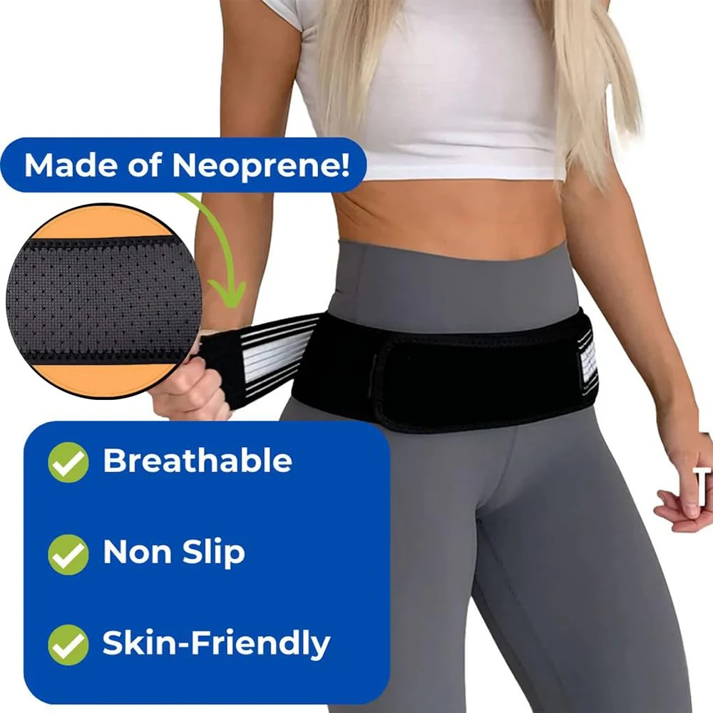 Суставный поясной ремень Sacroiliac SI-поддерживающий бандаж для нижней части спины