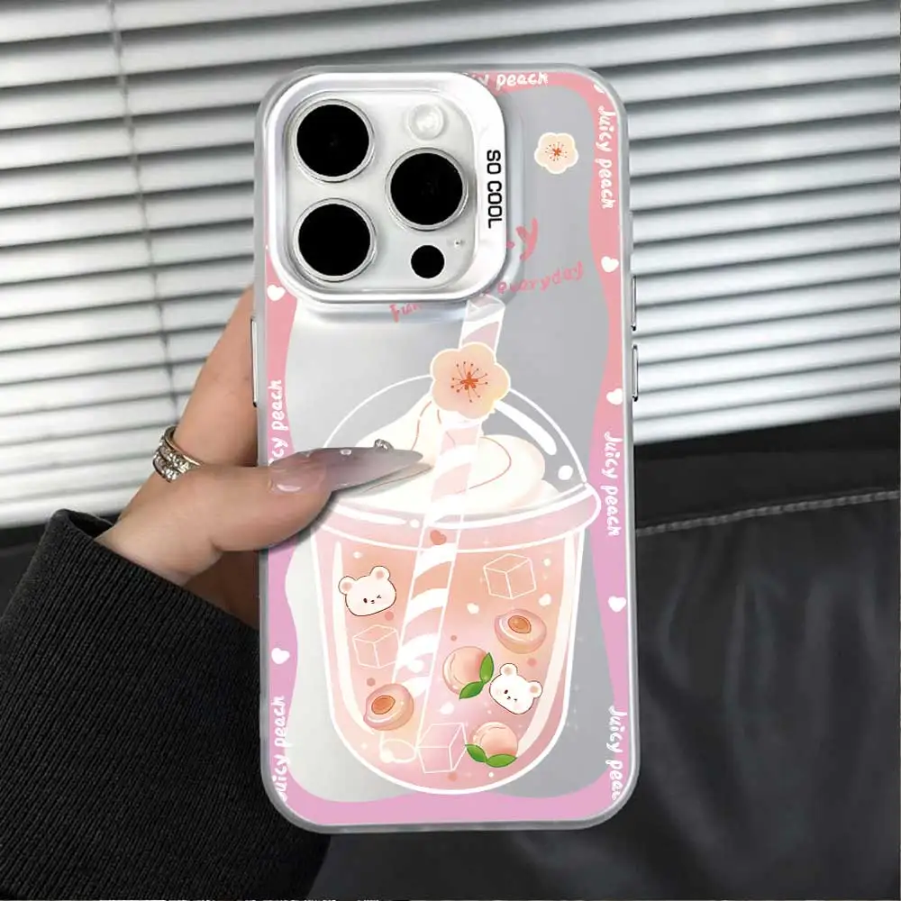 Чехол для Motorola Moto G14 G84 5G G04 G20 G10 G30 G04S G24 G34 G13 G23 G53 G22 E32S E22i Ice Cream Silver IMD телефона Marble