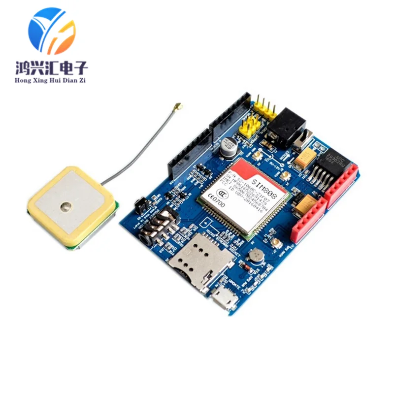 

Макетная плата SIM808 вместо SIM928, модуль GSM GPRS GPS BT доступен по всему миру