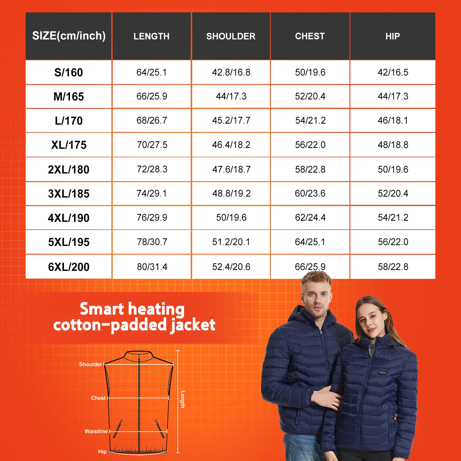 Куртка с подогревом 21-зонная куртка зимняя мужская женская USB электрическим