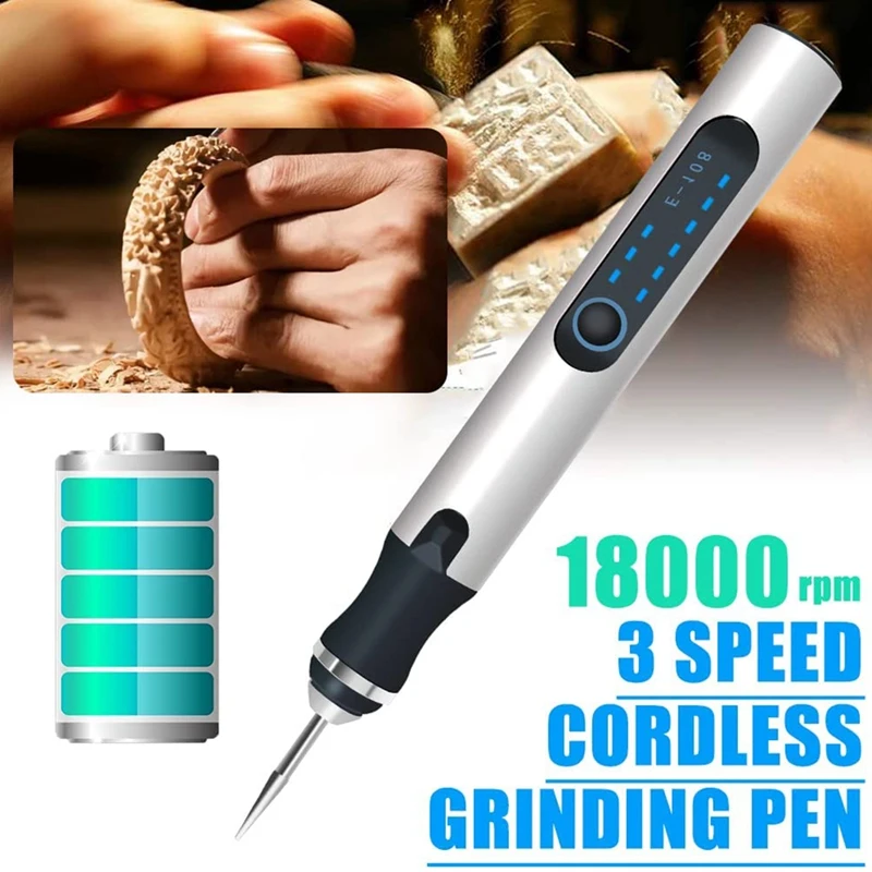 Акция! USB гравировальная ручка перезаряжаемая беспроводной набор для гравировки
