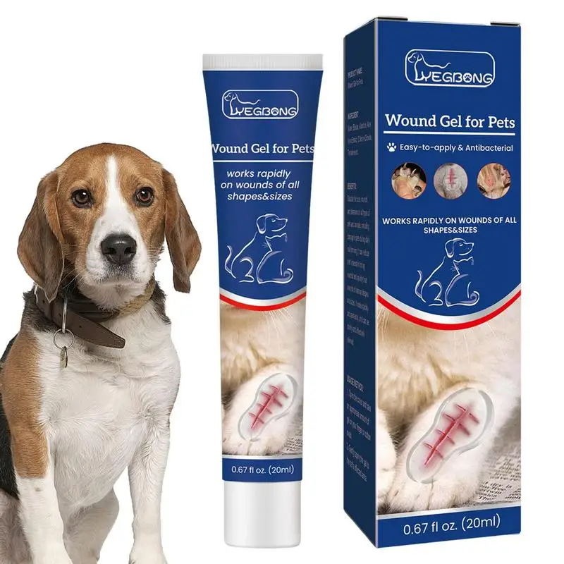 

External Use Stop Bleeding Gel Pet Hemostatic Gelr 20ml Wound Healing Gel Clotting Gel For Dog Nail Blood Stopper Blood Clotting