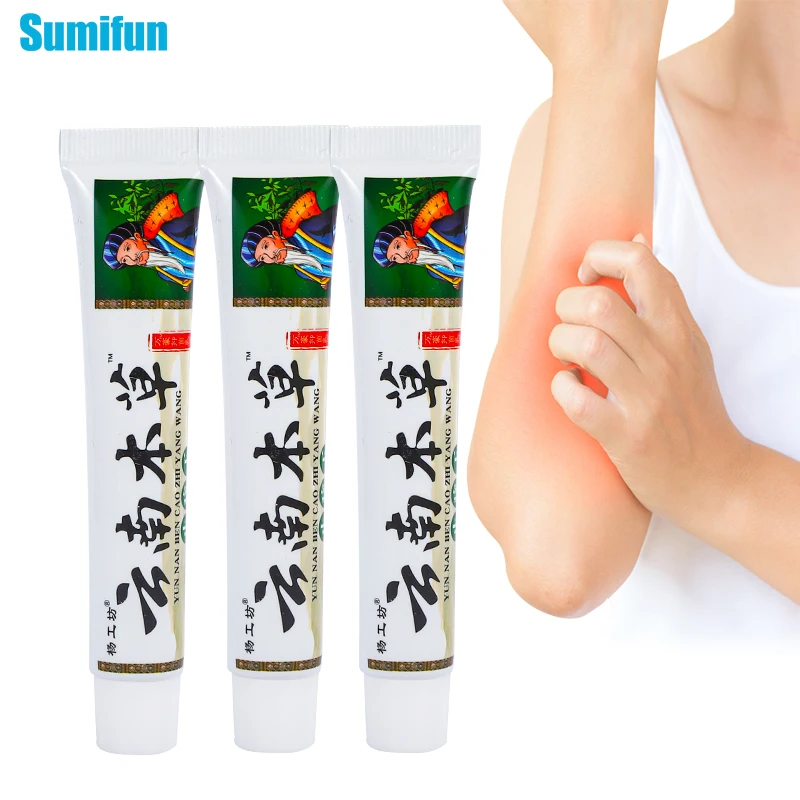 

20G Body Itch Relief Chinese Herb Ointment Antibacterial Antipruritic Eczema Peeling Anti Mosquito Bites Fungal Infection Cream